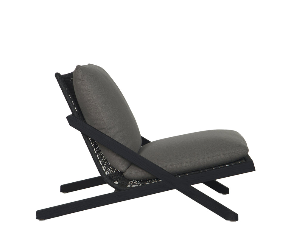 Bari Lounge Chair - Charcoal - Gracebay Grey