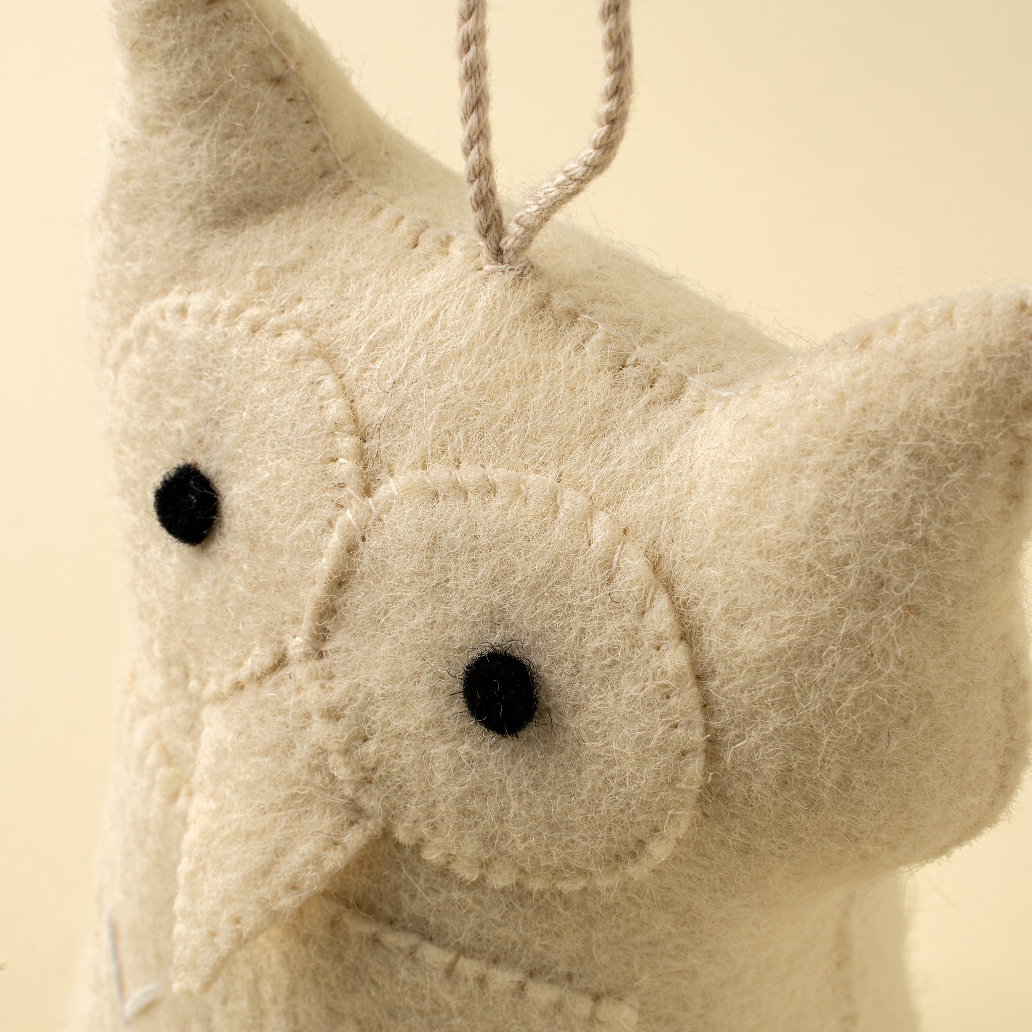 Barn Owl Felt Doorstop