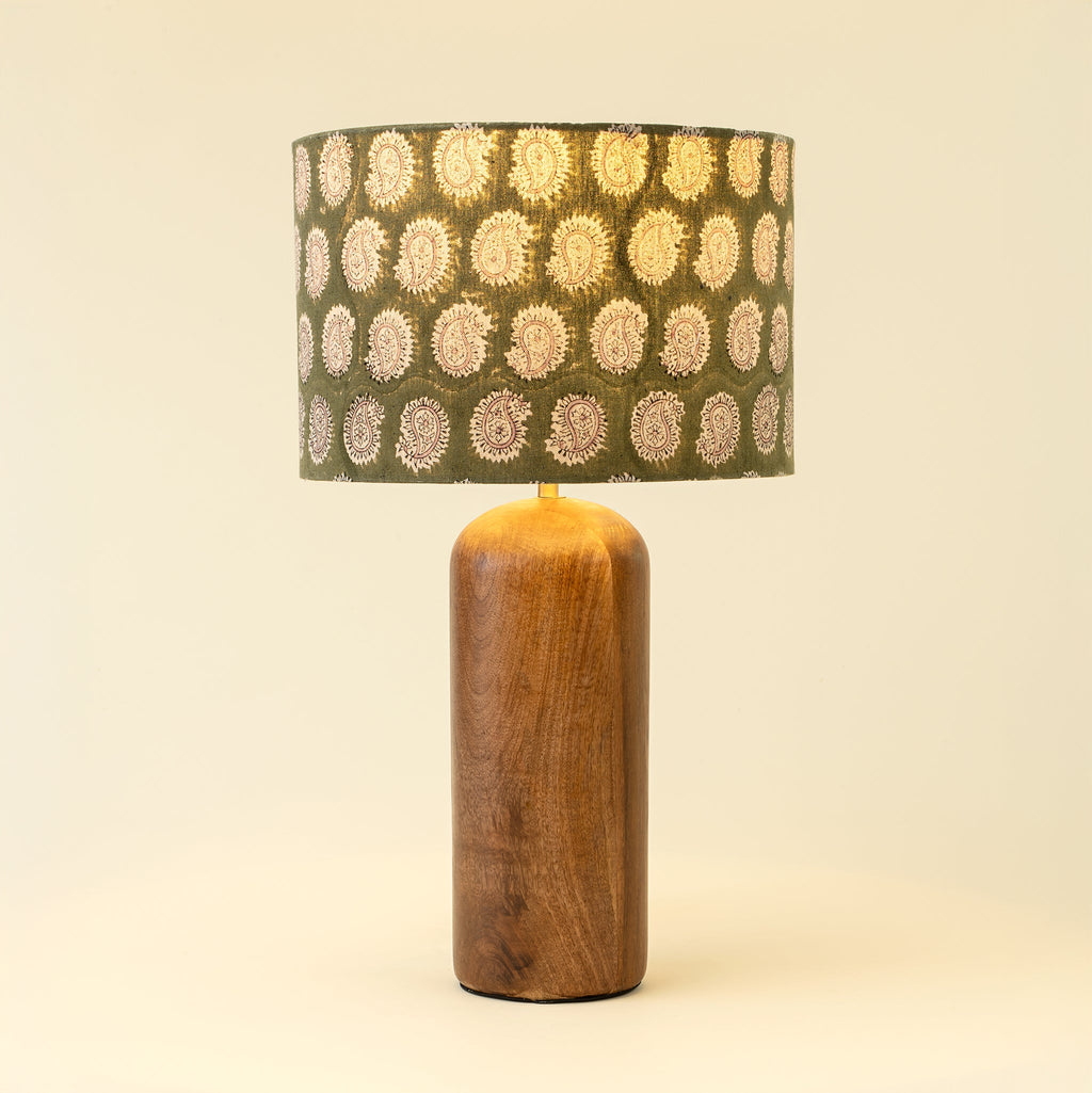 Sola Block Print Lampshade