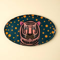 Tiger Spot Decorative Enameled Tray