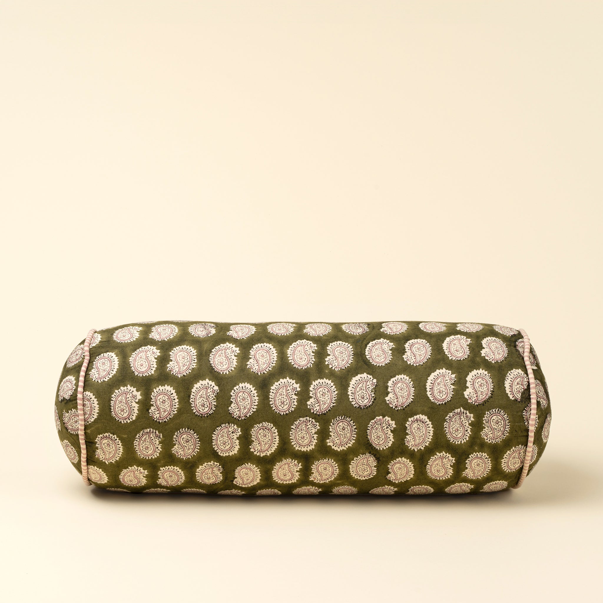 Sola Block Print Bolster