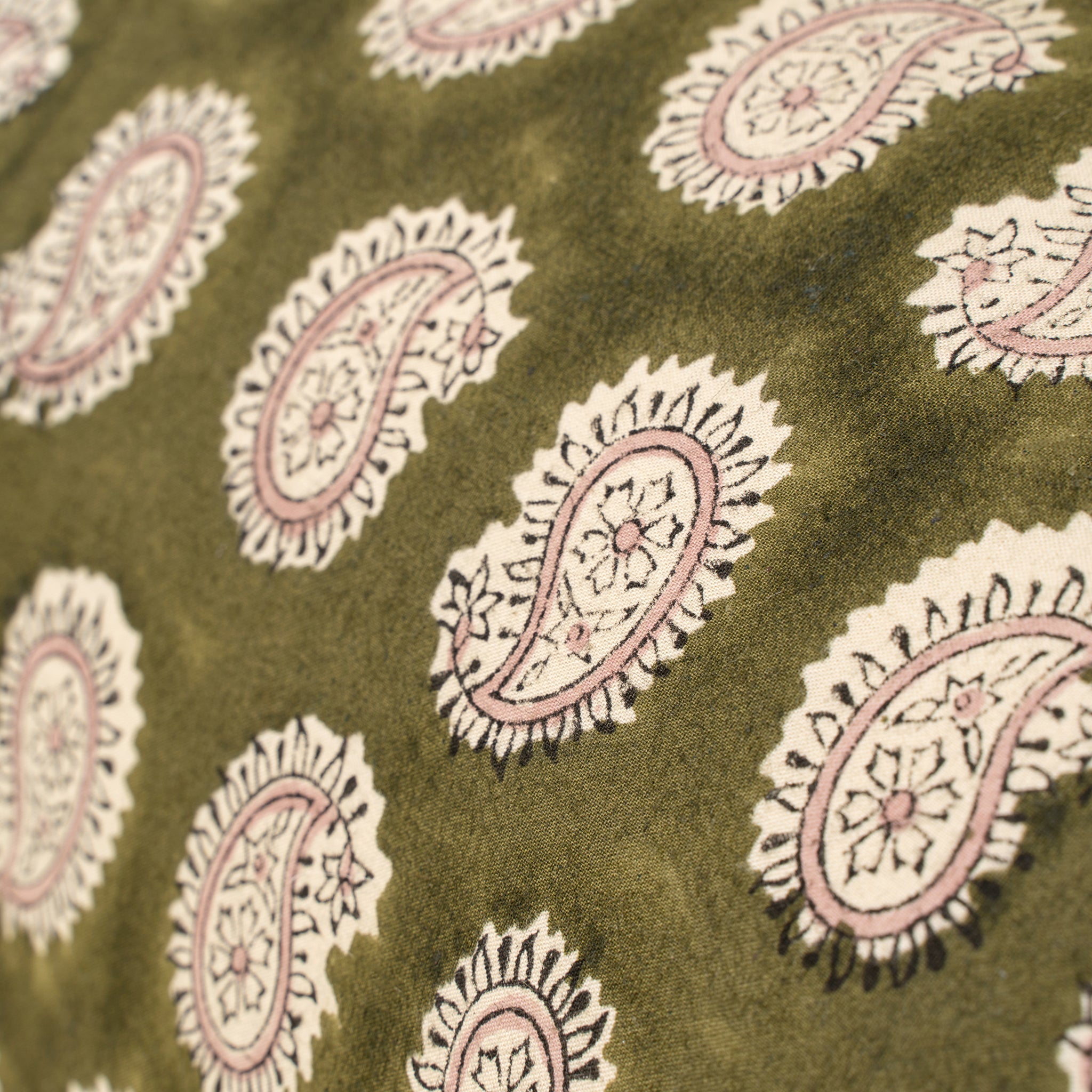 Sola Block Print Bolster