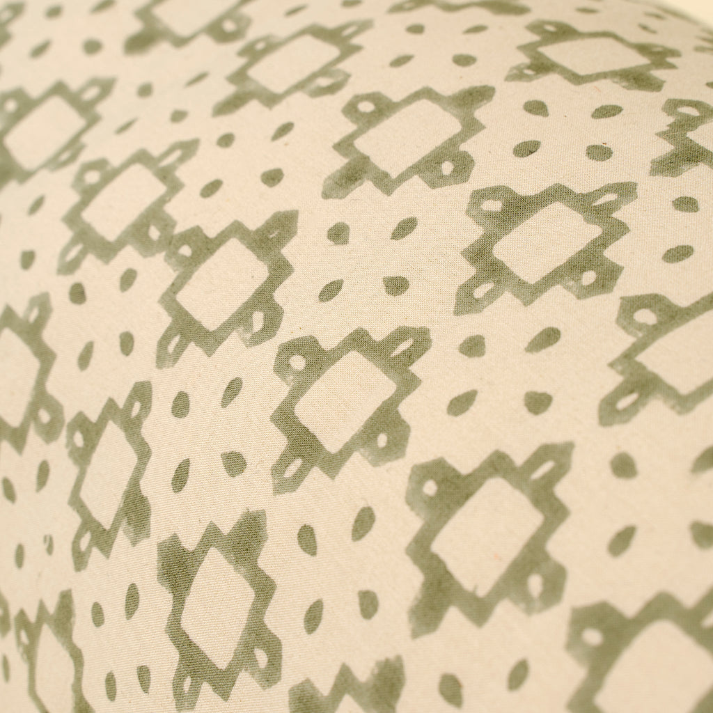 Kiran Block Print Bolster