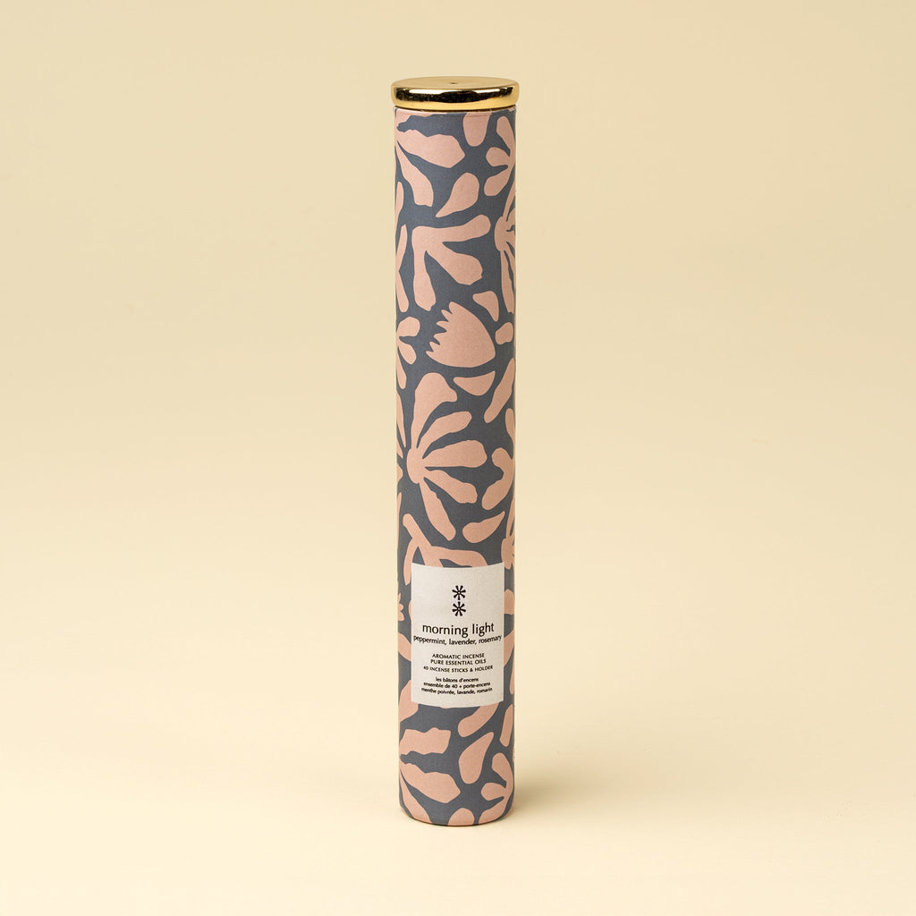 Morning Light Incense Set/30 Sticks + Holder