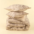 Meadowlark Queen Duvet Set, Brown