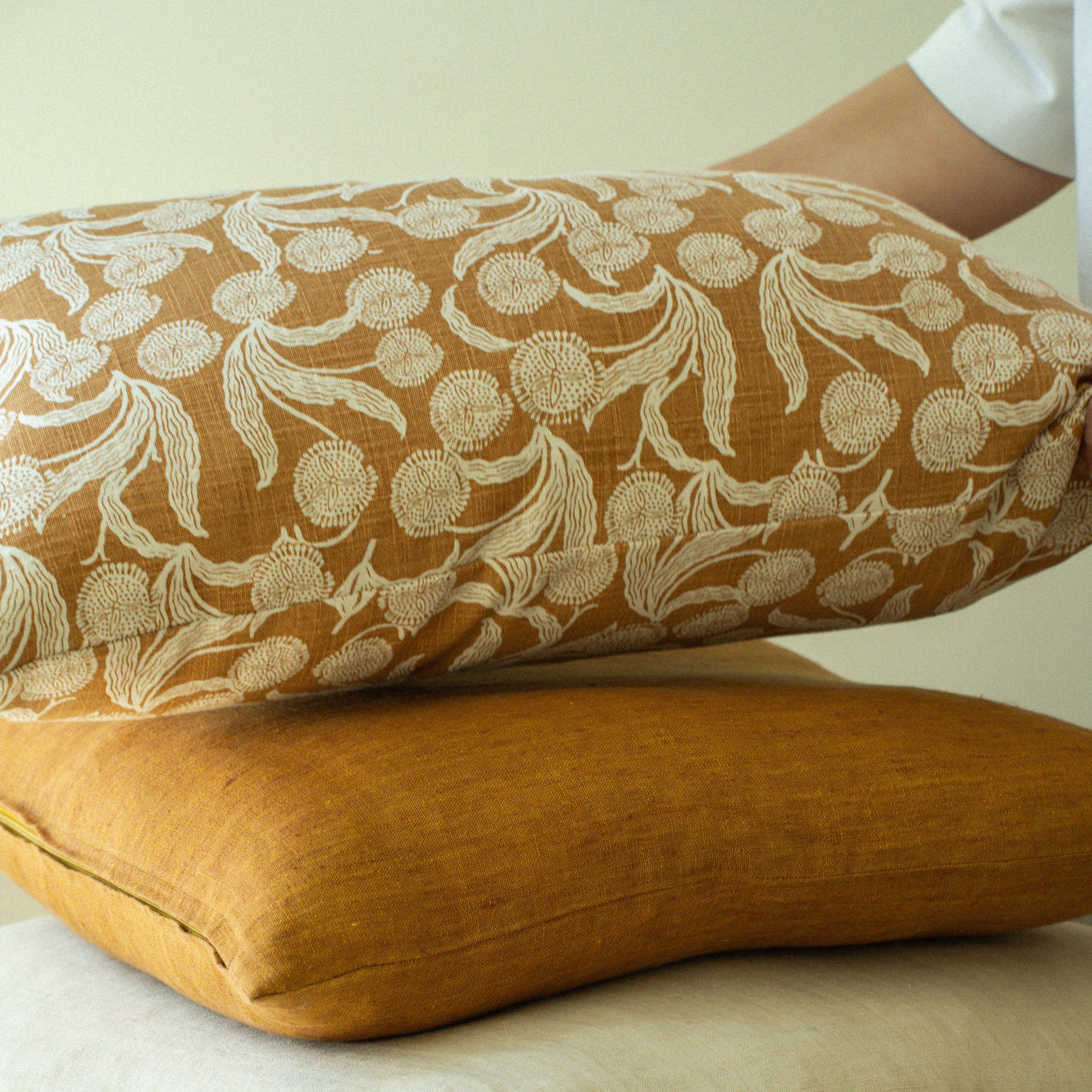 16x24 Paradisus Pillow, Terracotta