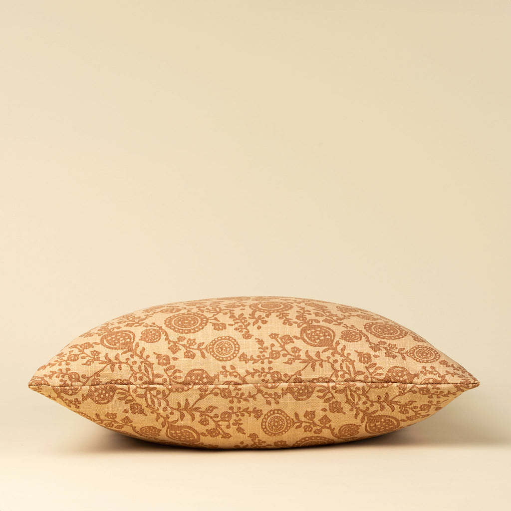 20x20 Pomegranate Pillow, Terracottta