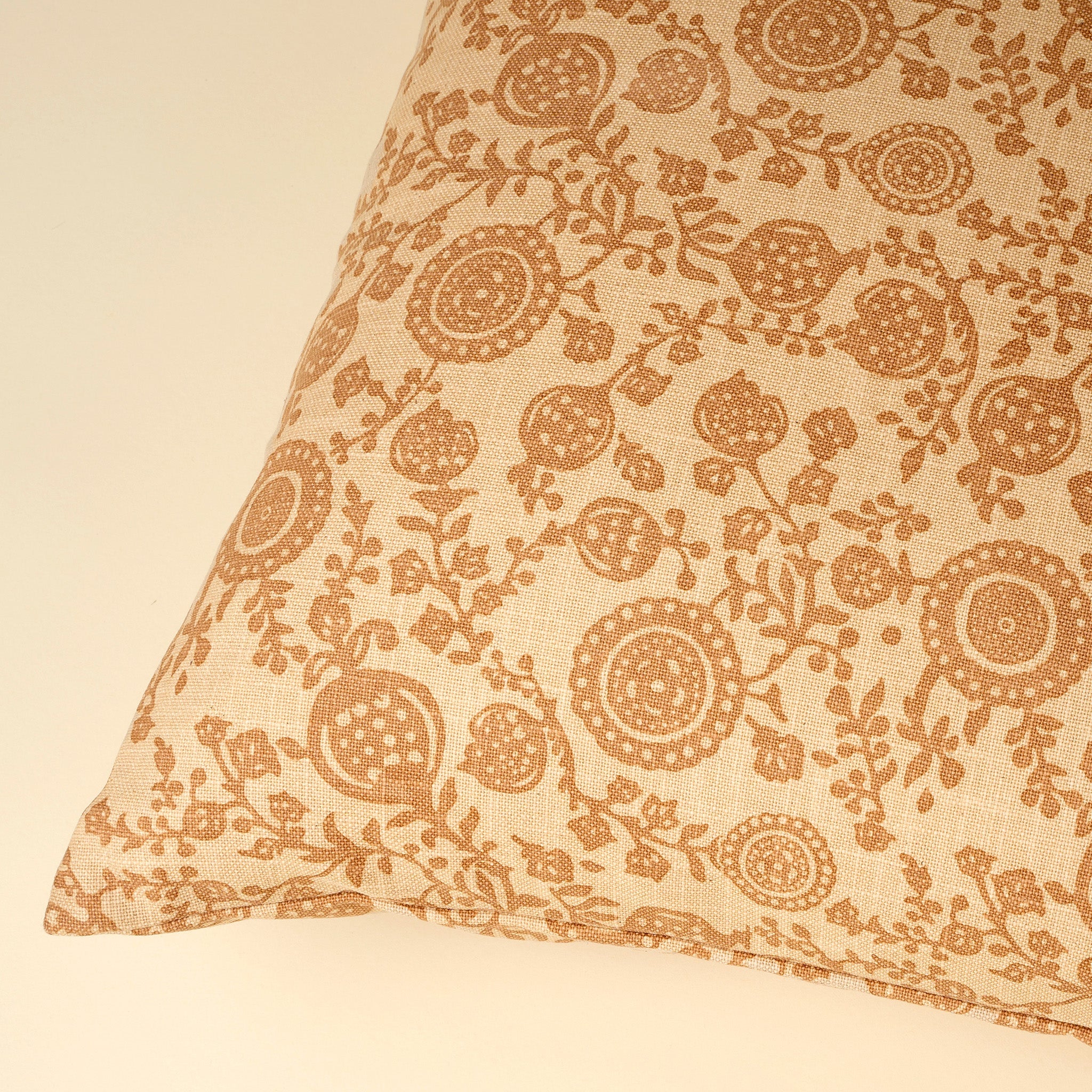 20x20 Pomegranate Pillow, Terracottta