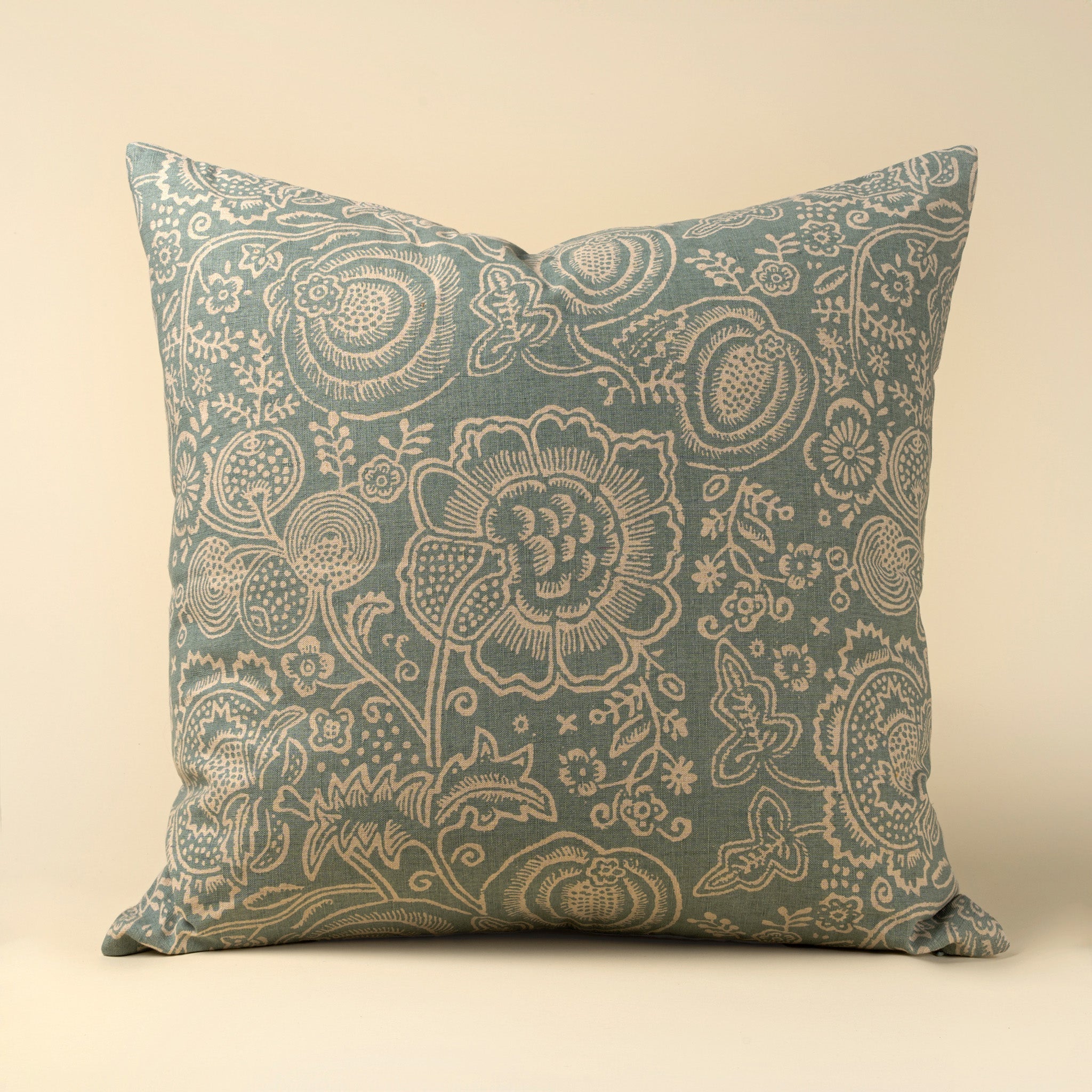 24x24 Eden Pillow, Slate Blue