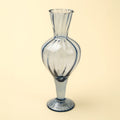 Sundae Glass Vase L, Blue