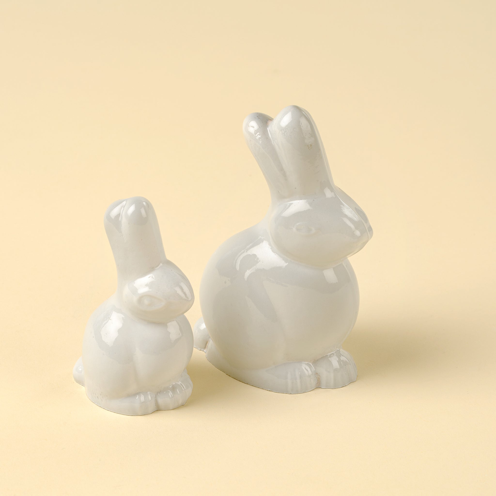 Glass Bunny S, White