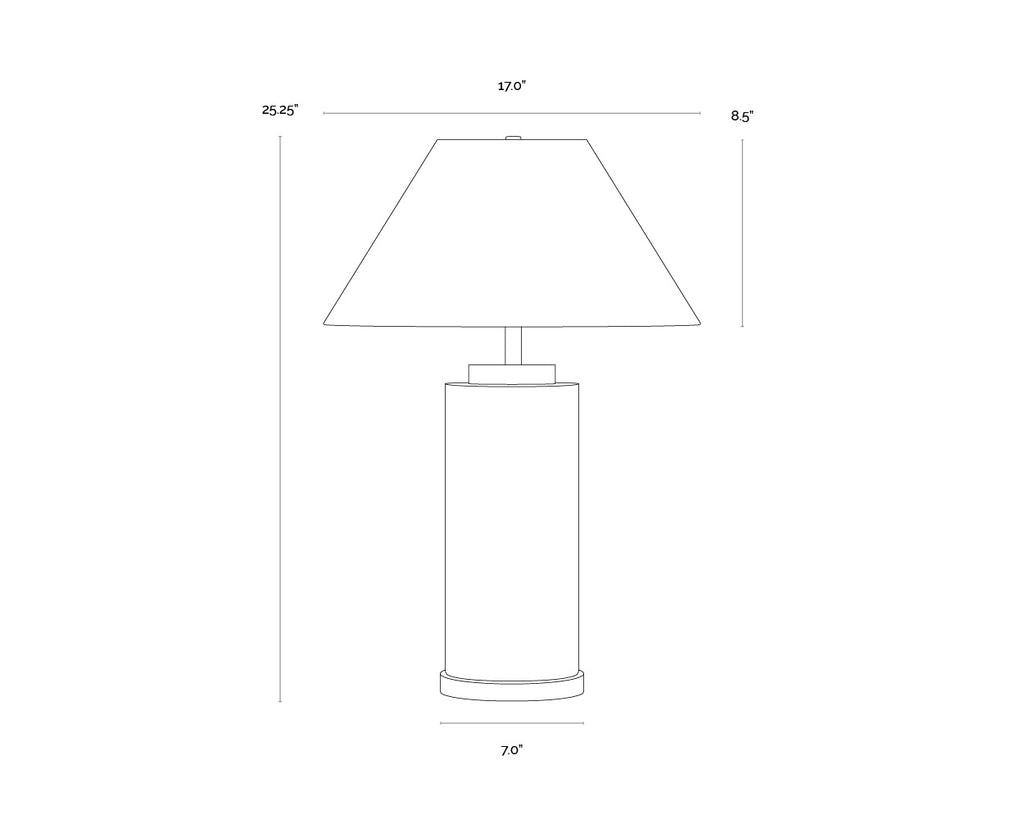 Cilla Table Lamp - Gold