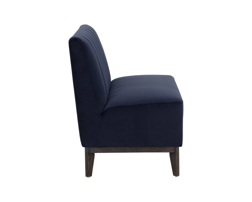 Kosovo Banquette - Brown - Abbington Navy