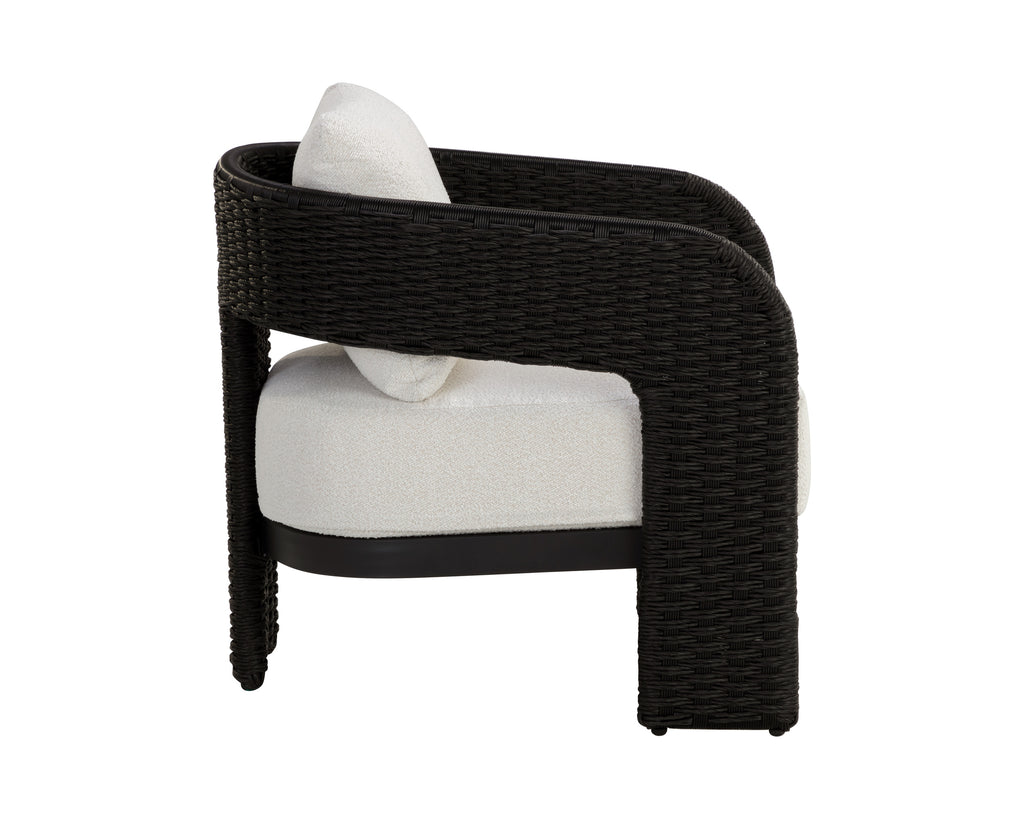 Pylos Lounge Chair - Black - Louis Cream