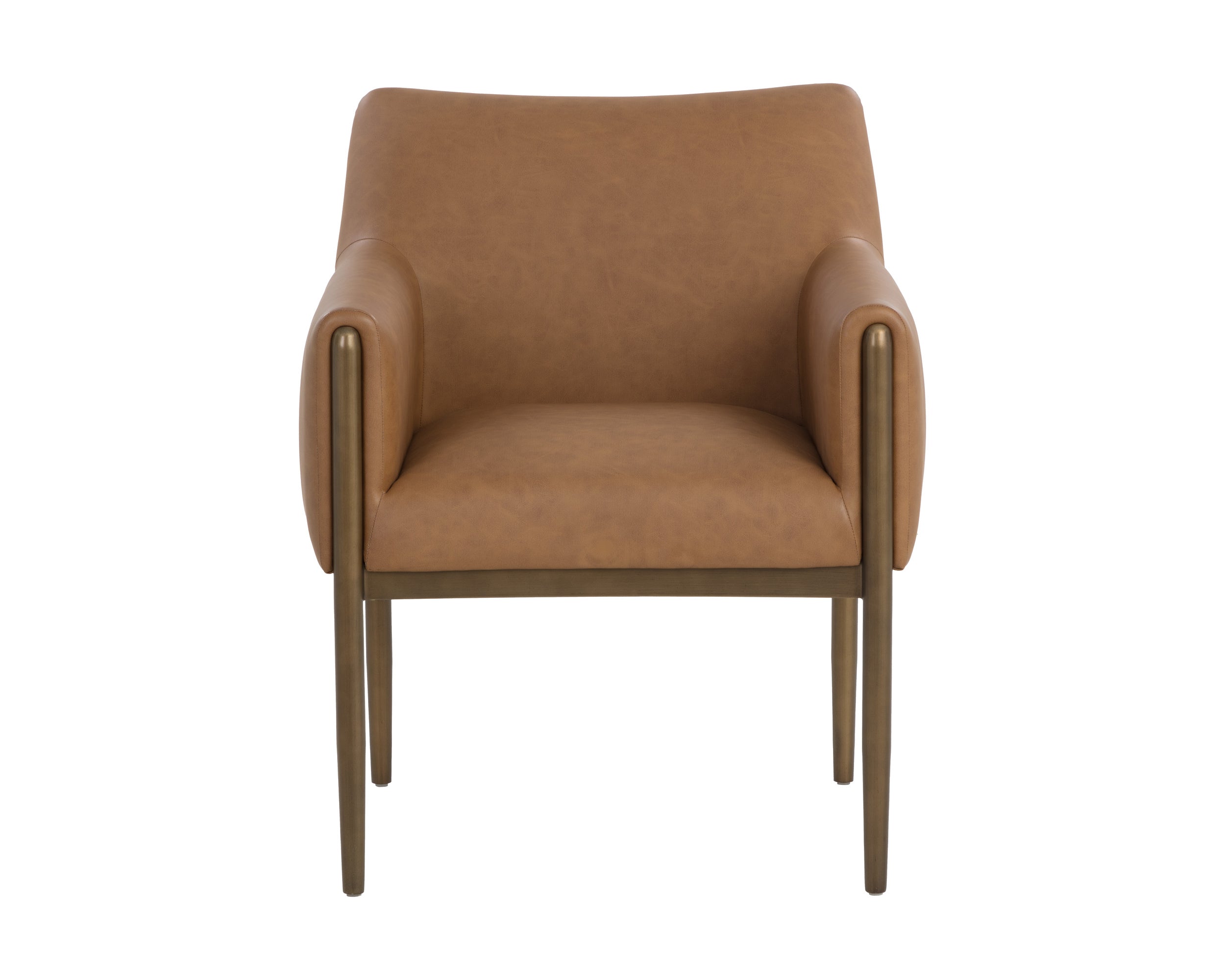 Olea Dining Armchair - Milliken Cognac