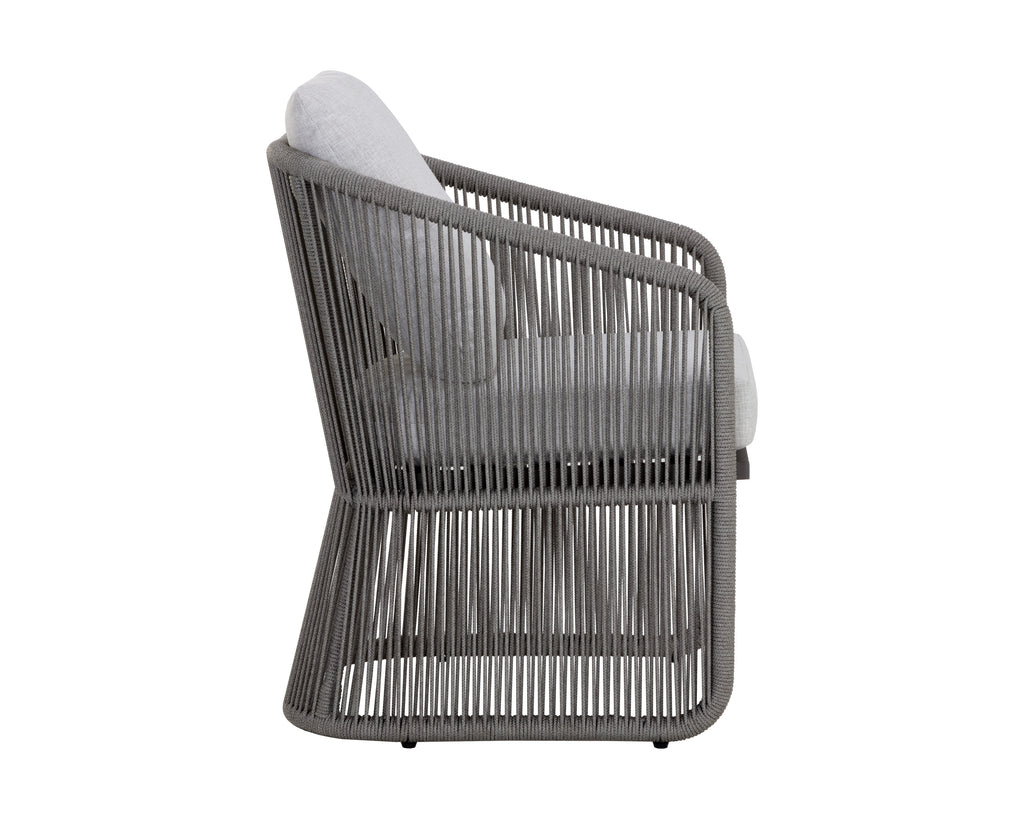 Allariz Dining Armchair - Warm Grey - Gracebay Light Grey