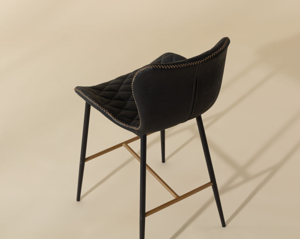 Lyla Counter Stool - Antique Black