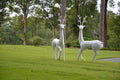 Standing Deer, Set of 2