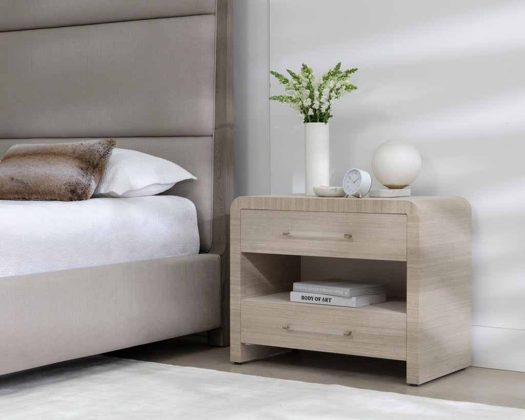 Atherton Nightstand - Sand