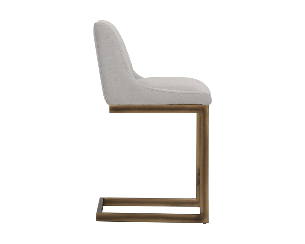 Holly Counter Stool - Zenith Soft Grey