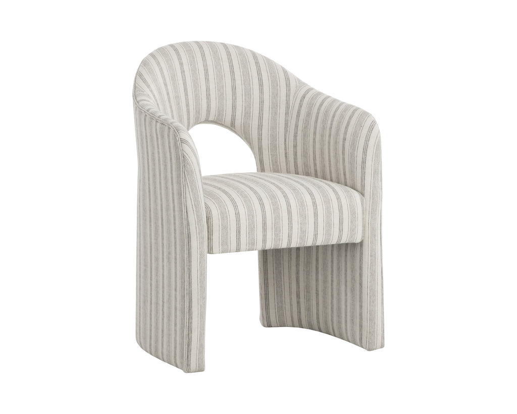 Anaya Dining Armchair - Gifford Script