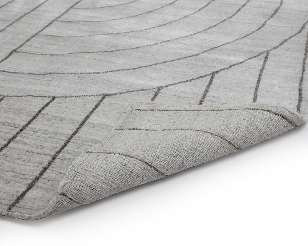 Fez Hand-Loomed Rug - Ivory / Grey - 9' X 12'
