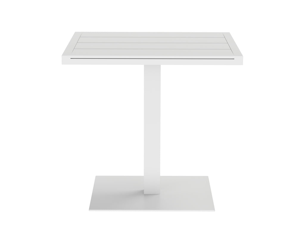 Merano Bistro Table - Square - White - 32"