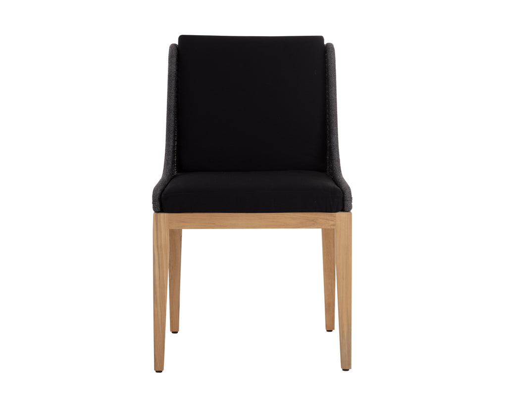 Sorrento Dining Chair - Natural - Arashi Black