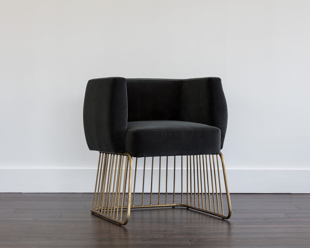 Gala Dining Armchair - Shadow Grey