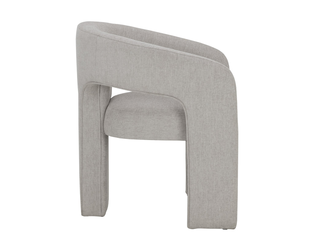 Isidore Dining Armchair - Ernst Sandstone