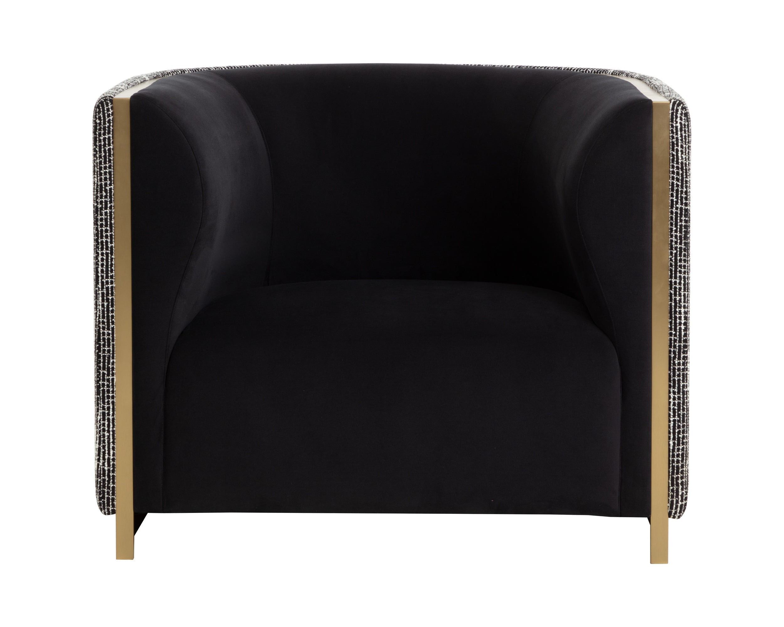 Larron Armchair - Abbington Black / Hobbes Night