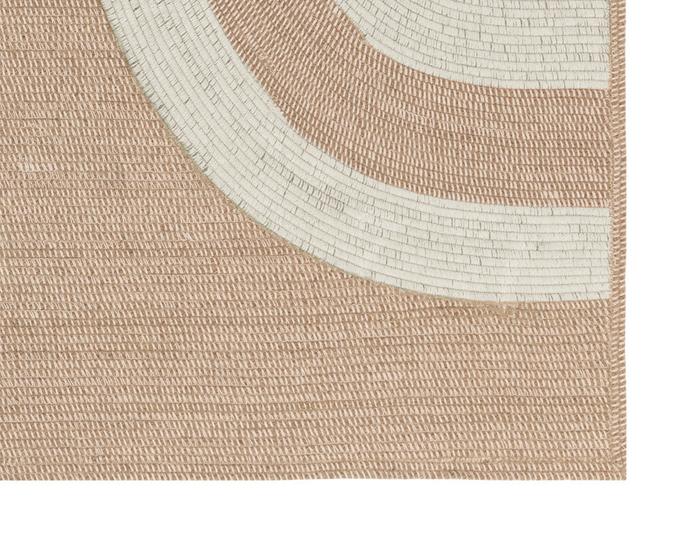 Derby Hand-Woven Rug - Sand / Cream - 10' X 14'