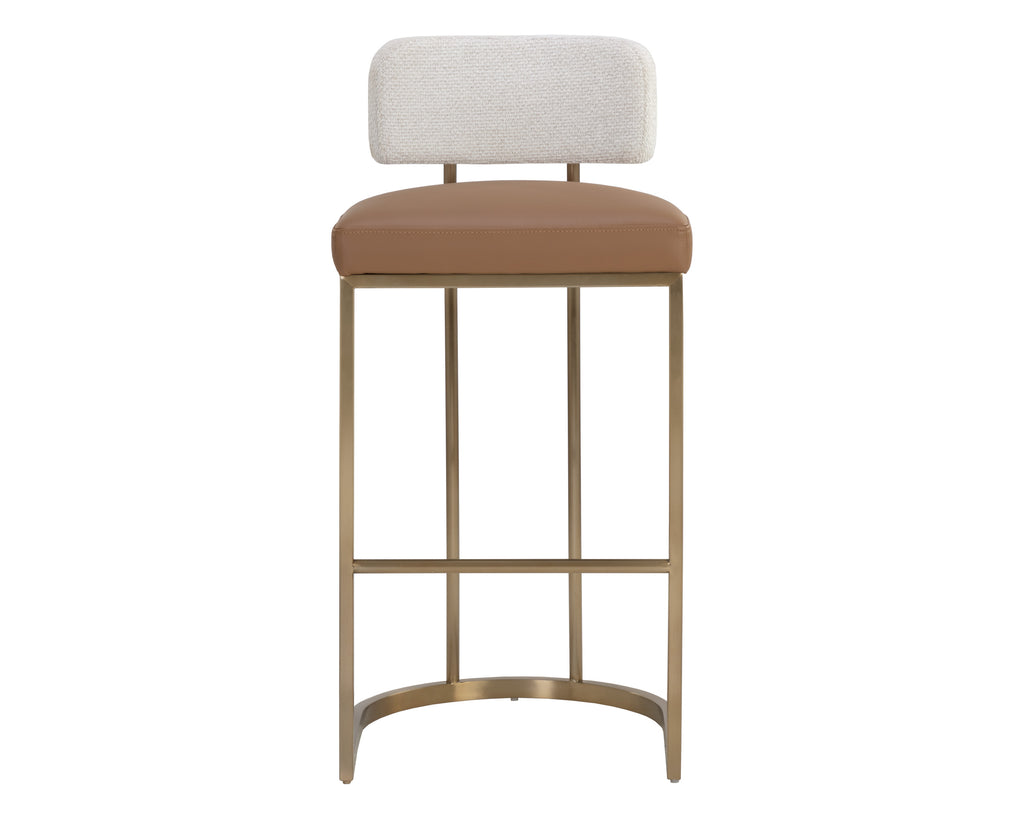 Larissa Barstool - Napa Cognac / Rhea Light Barley
