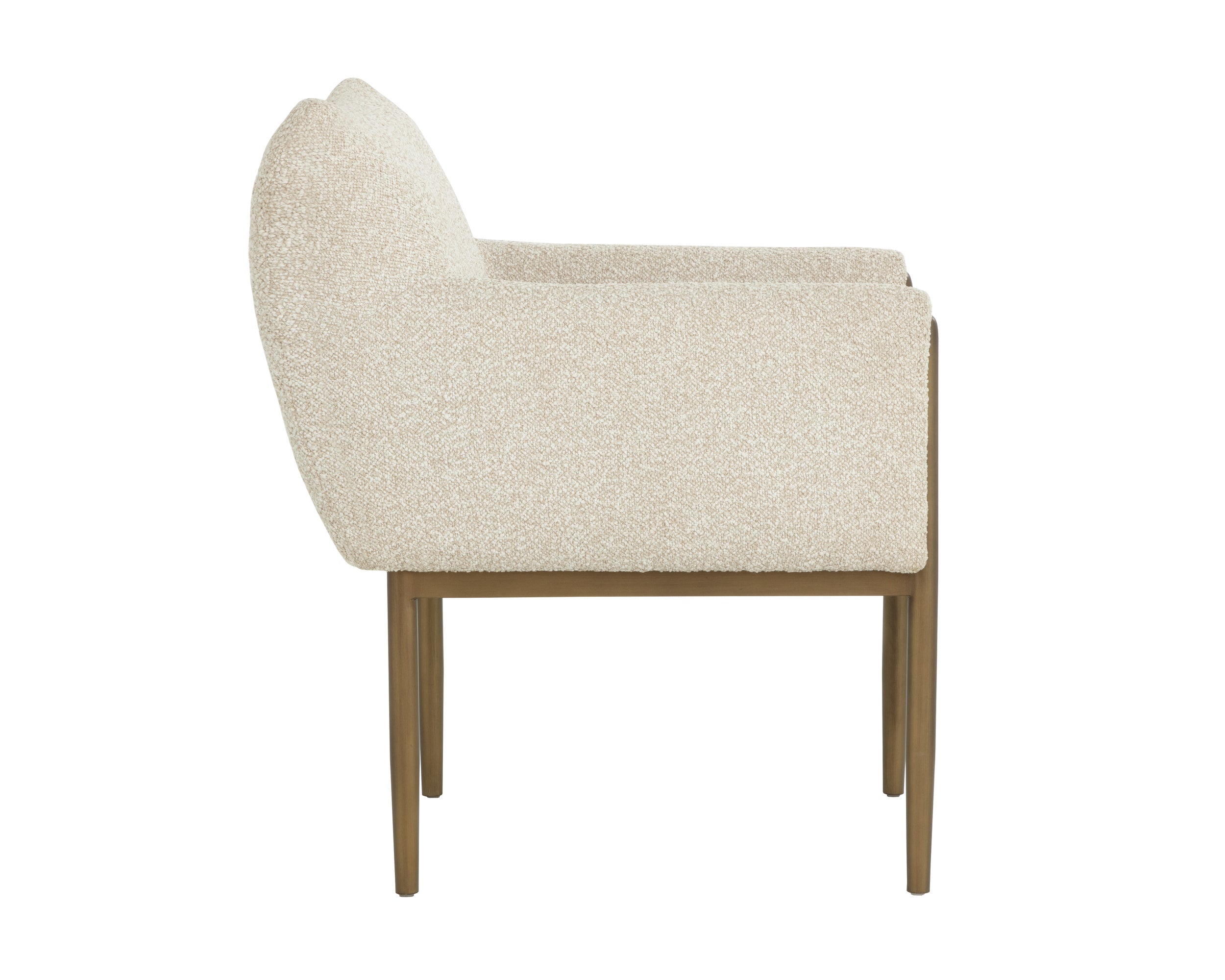 Olea Dining Armchair - Santa Cruz Oatmeal