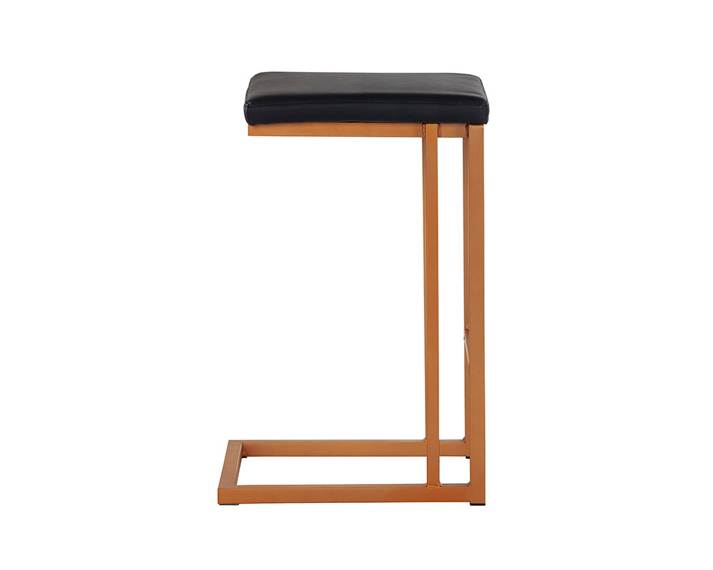 Boone Counter Stool - Champagne Gold - Onyx