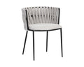 Sarai Dining Armchair - Belfast Heather Grey