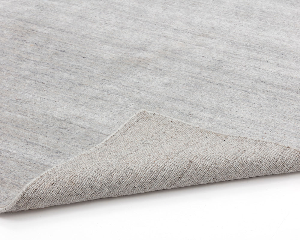 Alaska Hand-Loomed Rug - Grey / Ivory - 5' X 8'