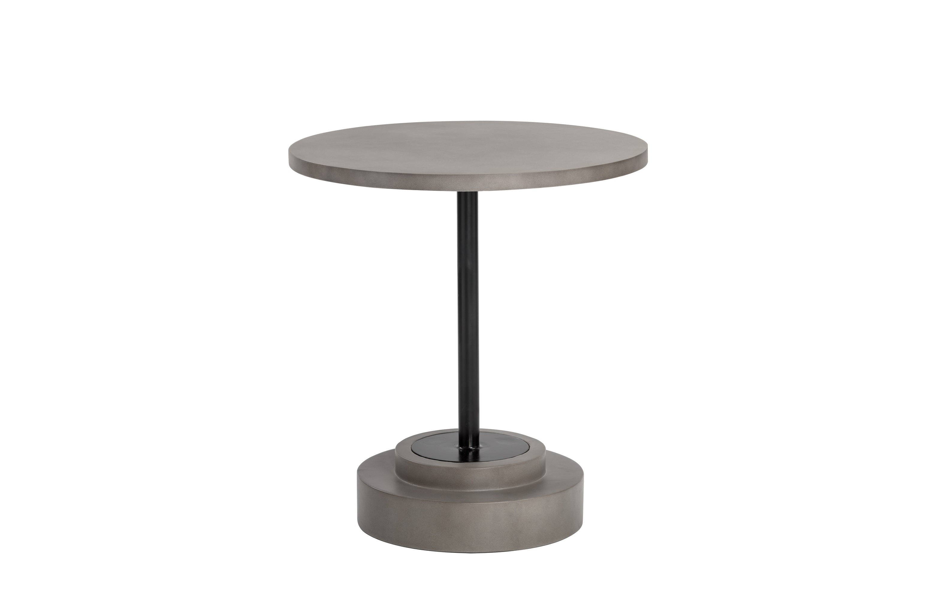 Marlowe Bistro Table - Black - Grey - 27.5"