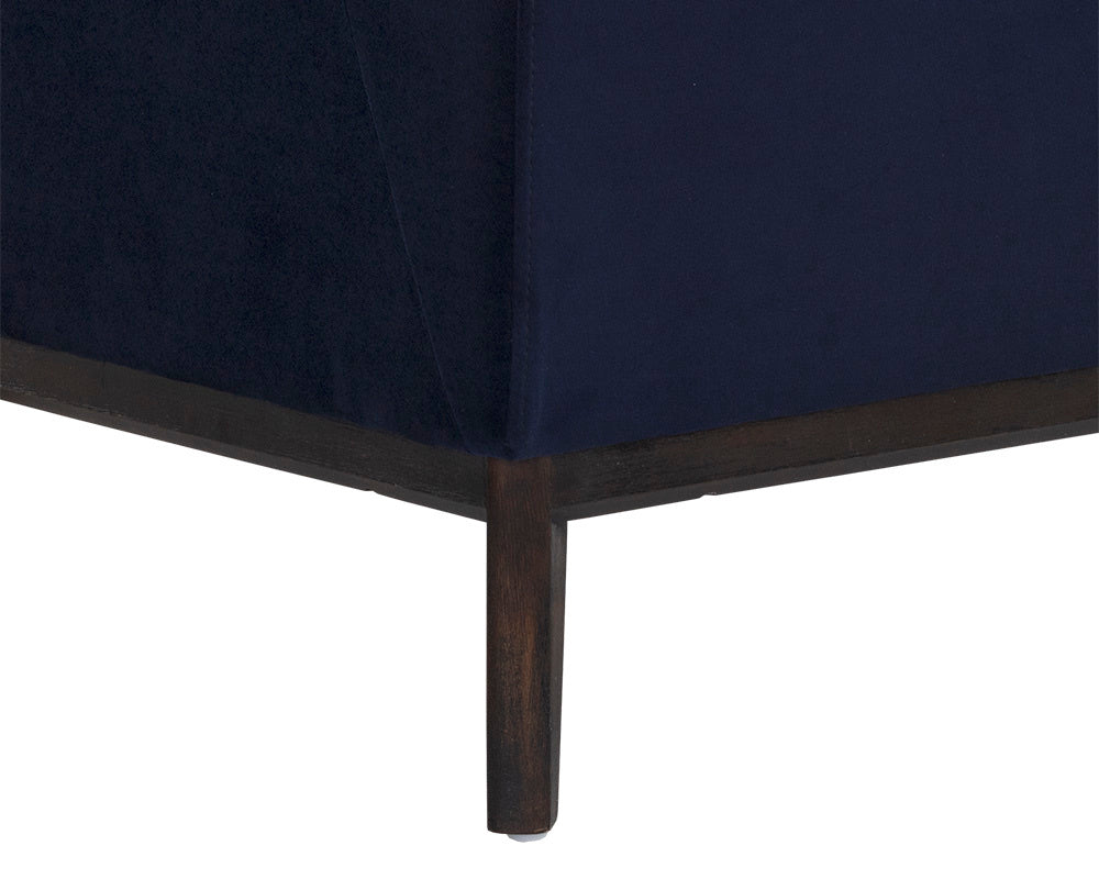 Kosovo Banquette - Brown - Abbington Navy