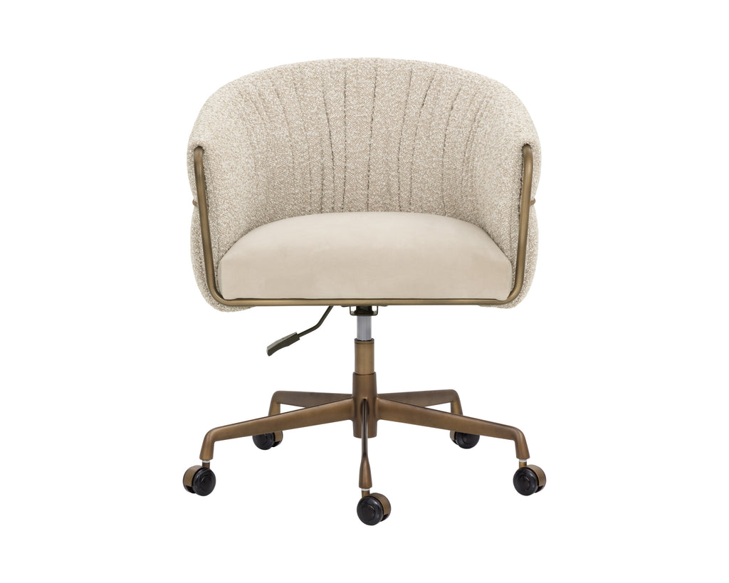 Olma Office Chair - Meg Taupe / Santa Cruz Oatmeal
