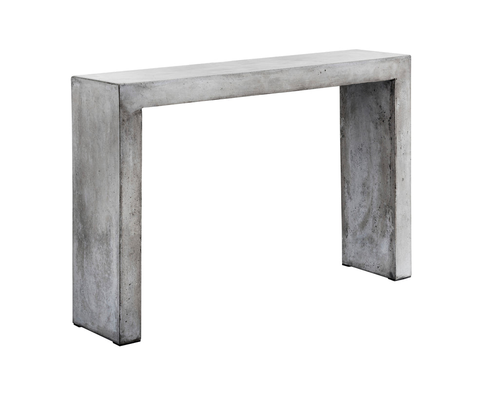 Axle Console Table - Grey