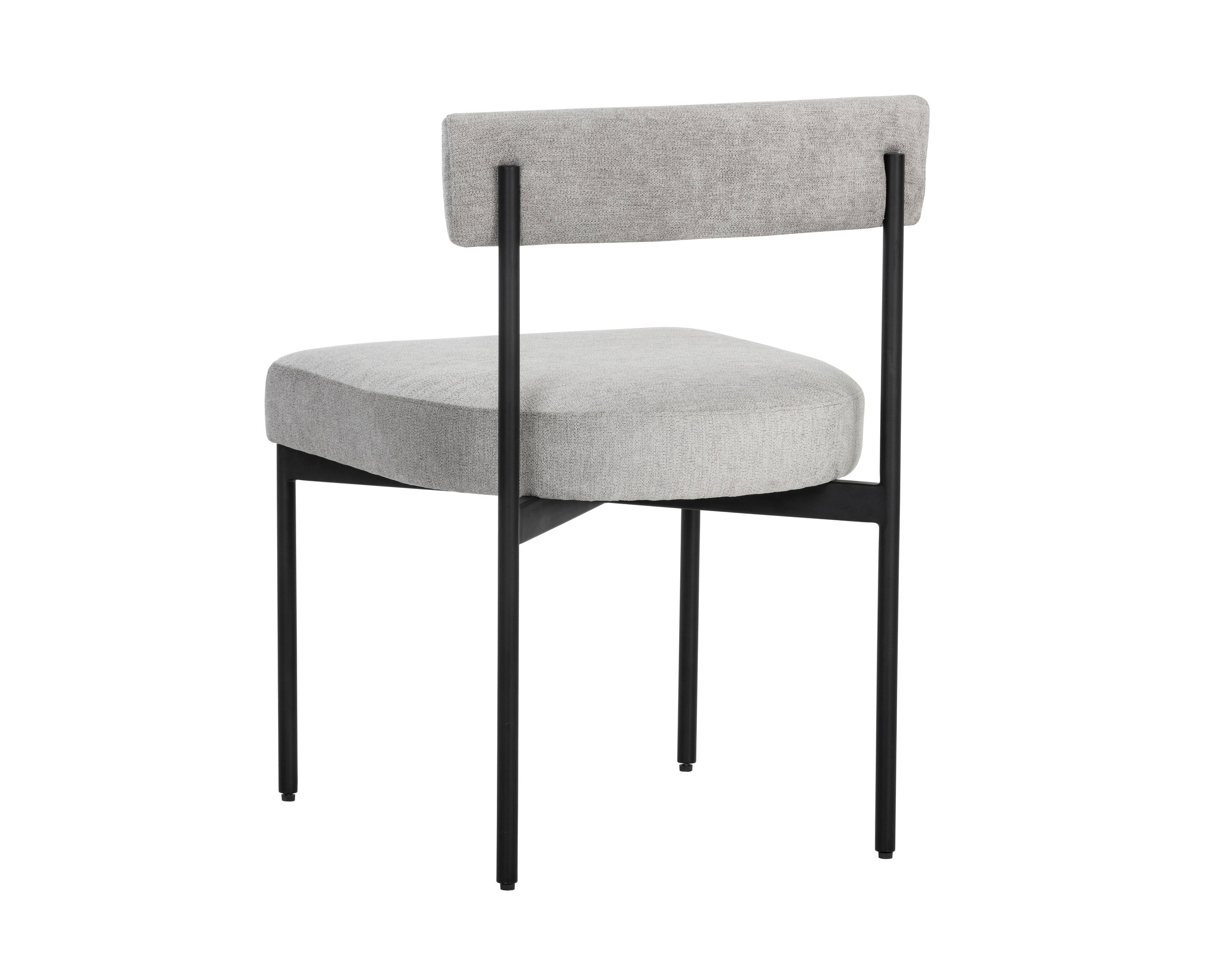 Seneca Dining Chair - Black - Polo Club Stone