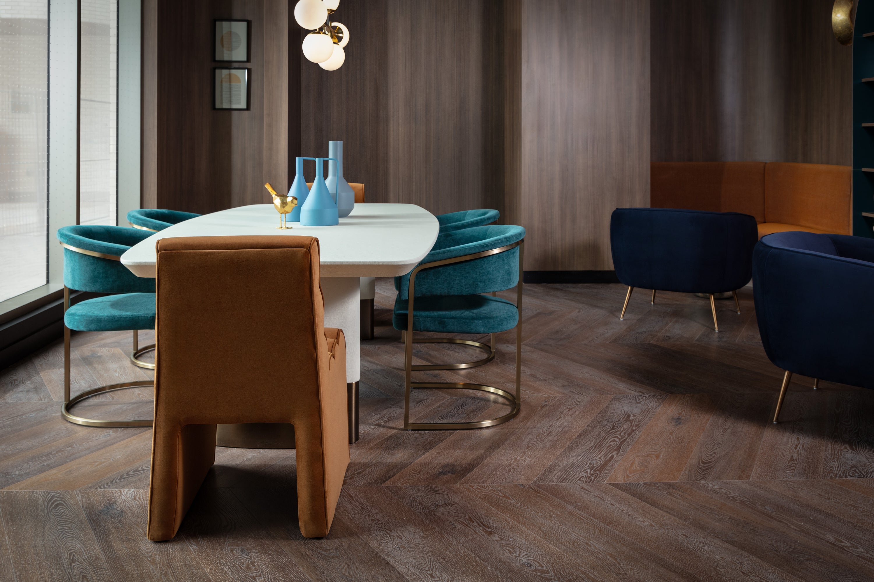 Stuart Dining Chair - Meg Gold