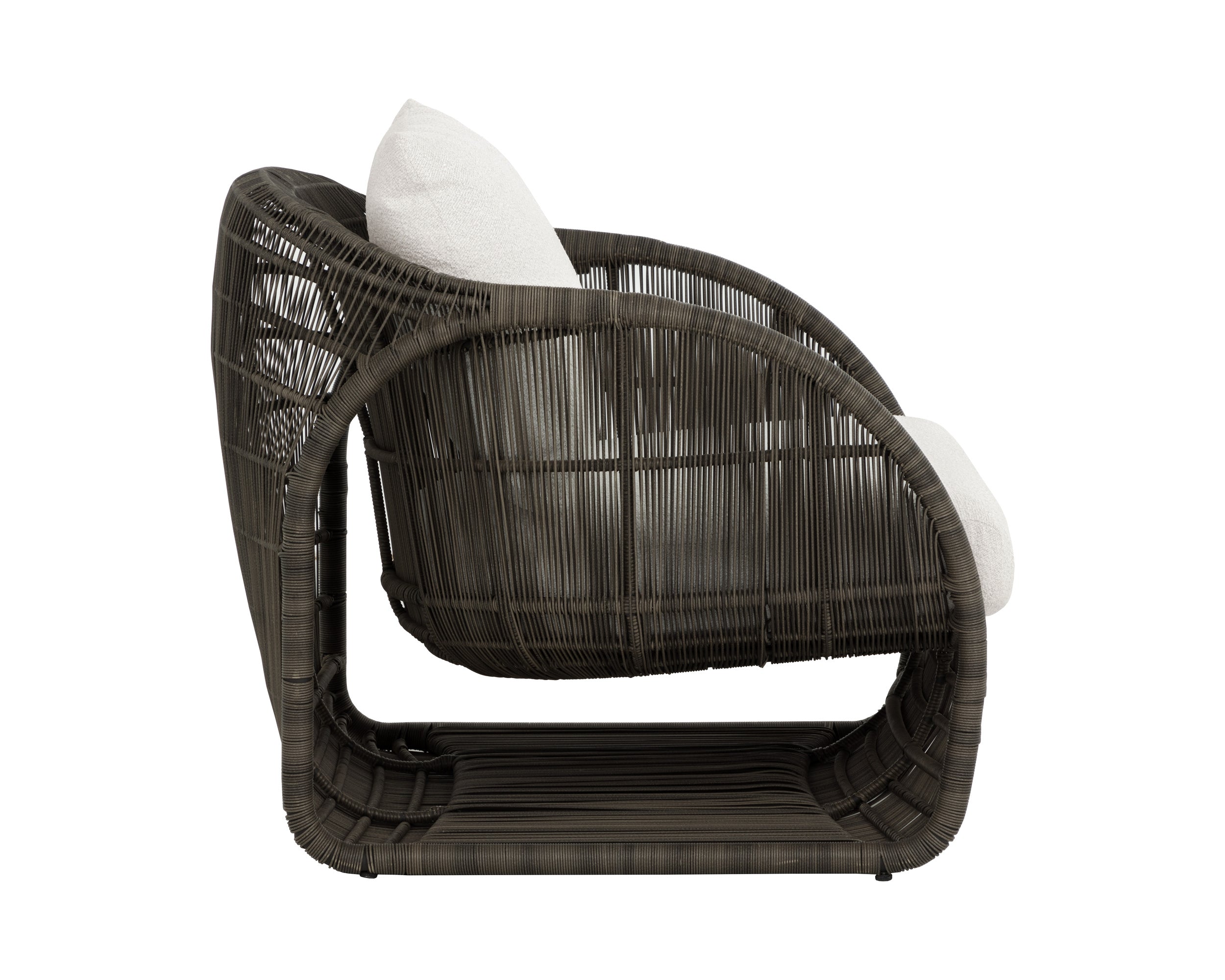 Tulum Lounge Chair - Louis Cream