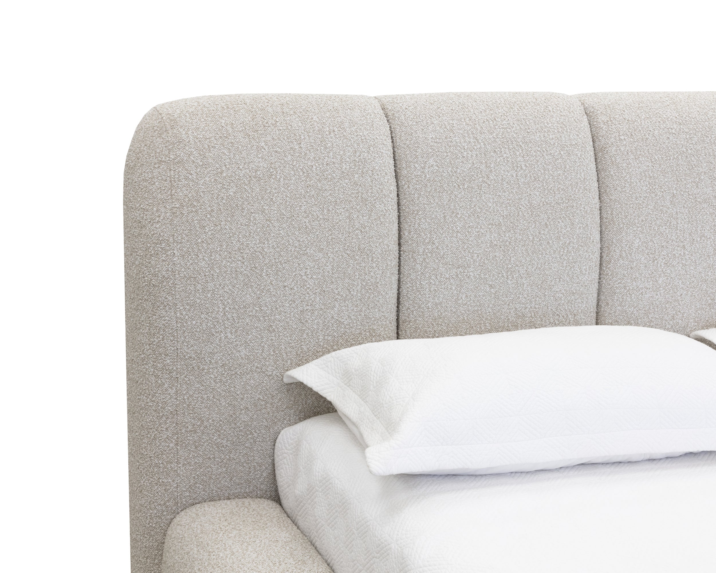 Olena Bed - Queen - Santa Cruz Oatmeal