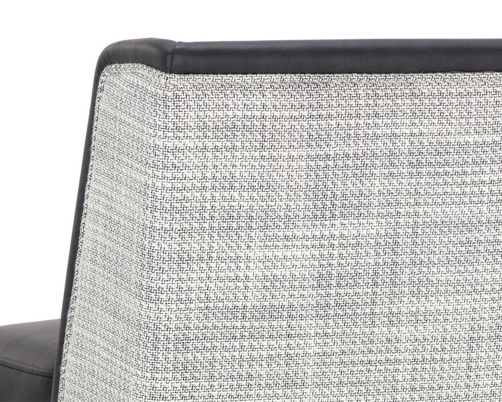 Joplin Barstool - Cantina Black / Vera White Pepper