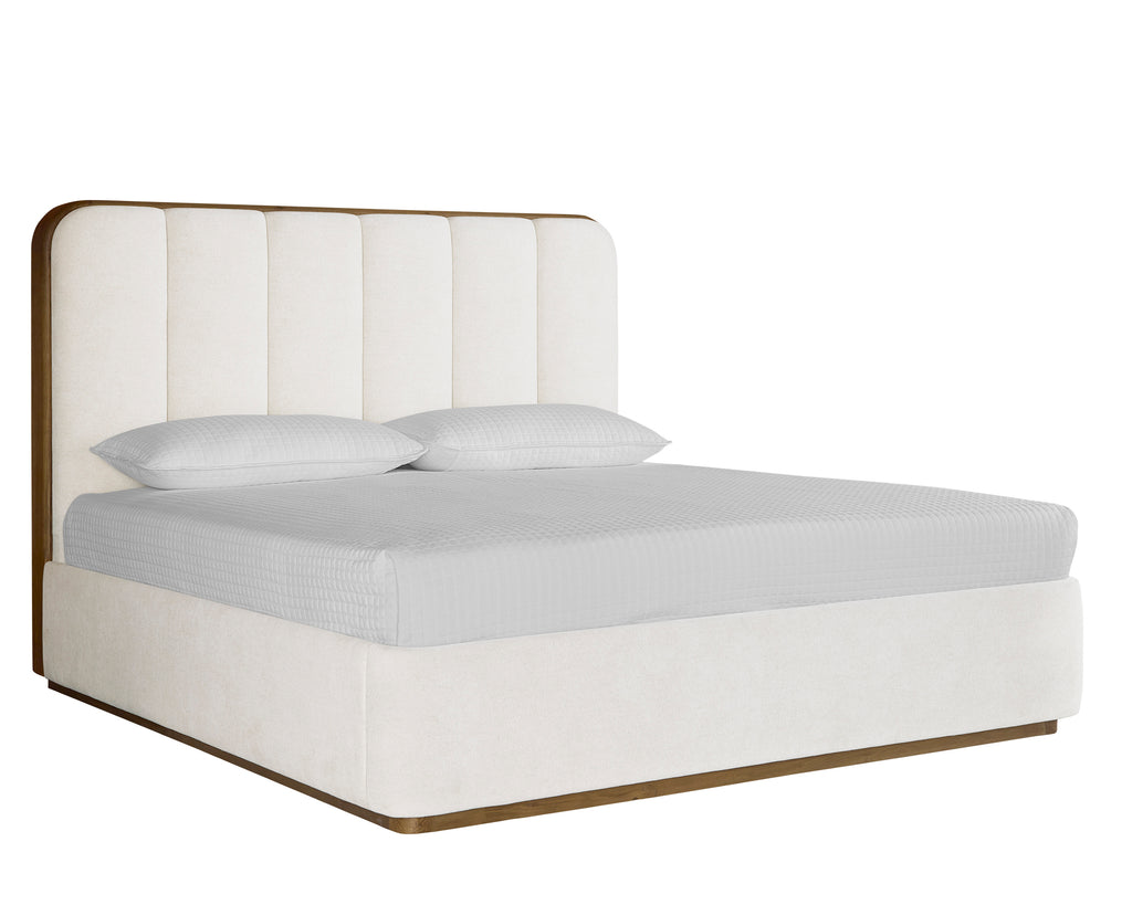 Jamille Bed - King - Eclipse White