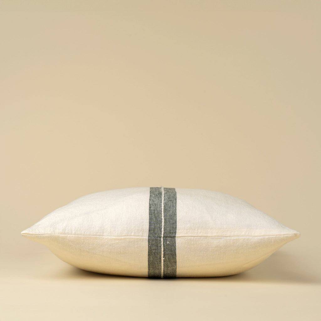 20x20 Emmett Linen Pillow, Ivory