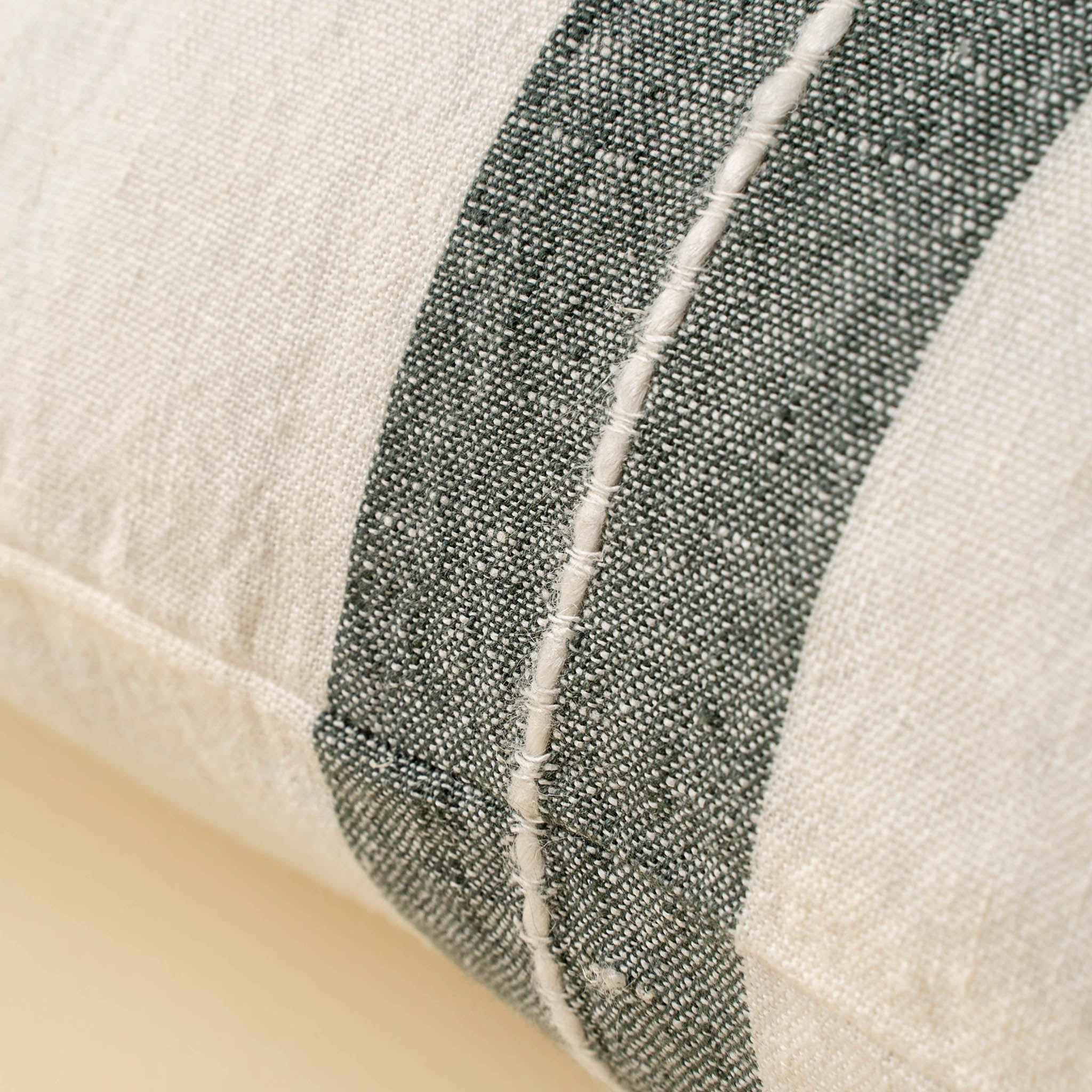 20x20 Emmett Linen Pillow, Ivory