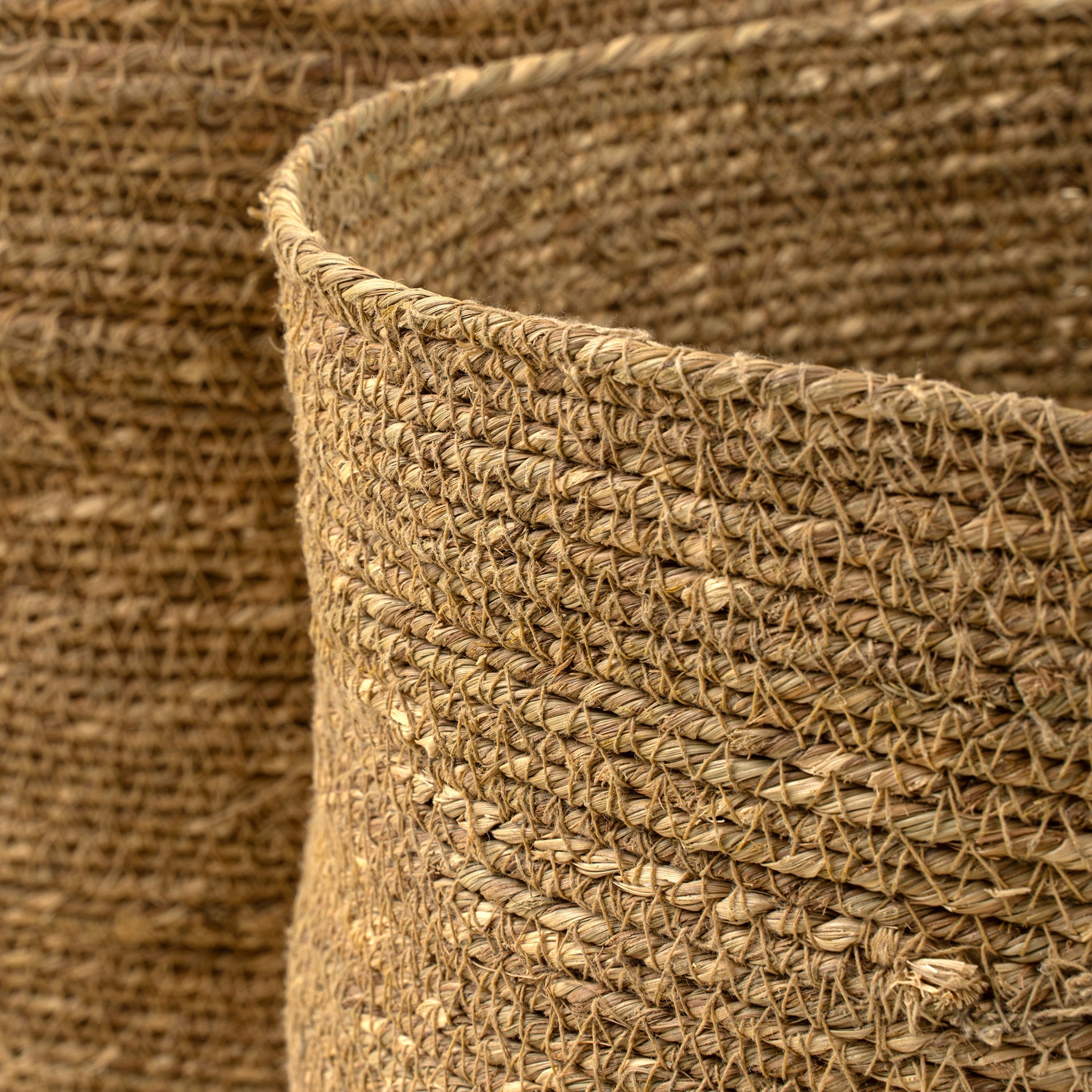 Costa Seagrass Baskets S/2, Natural